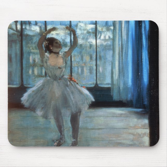 Tapis De Souris Danseur d'Edgar Degas | devant une fenêtre (Devant)