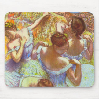Tapis De Souris Danseurs bleus par Edgar Degas Mousepad