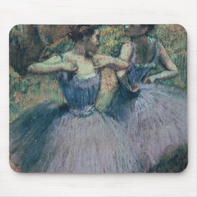 Tapis De Souris Danseurs d'Edgar Degas | dans la violette (Devant)