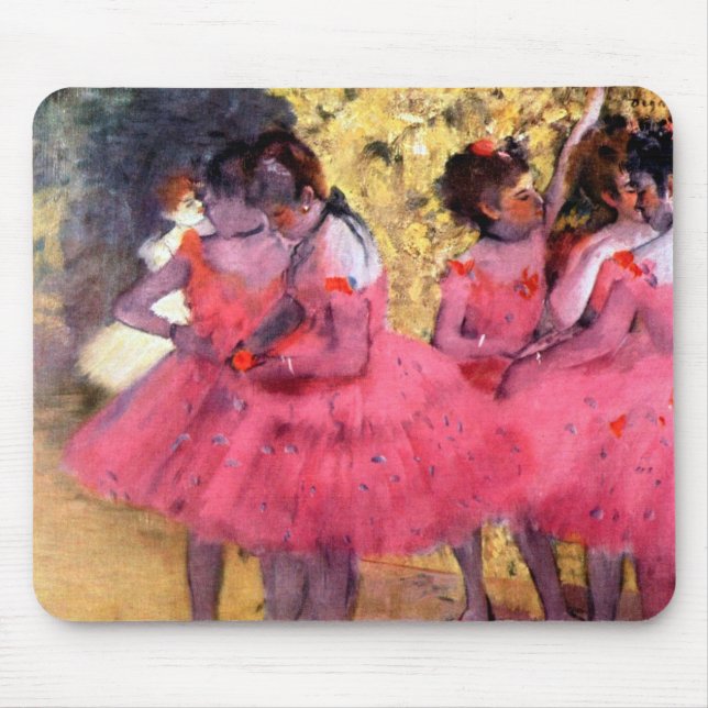 Tapis De Souris Danseurs Roses, Edgar Degas (Devant)