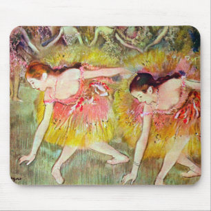 Tapis De Souris Danseurs se penchent par Edgar Degas, Ballet Art
