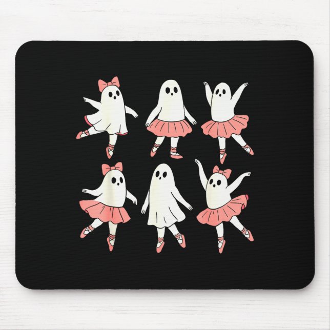 Tapis De Souris Danseuse de ballet Ballerine fantôme Professeur de (Devant)