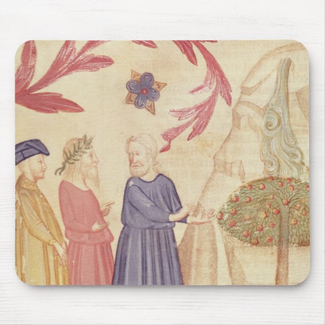 Tapis De Souris Dante et Virgil dans le paradis terrestre (Devant)