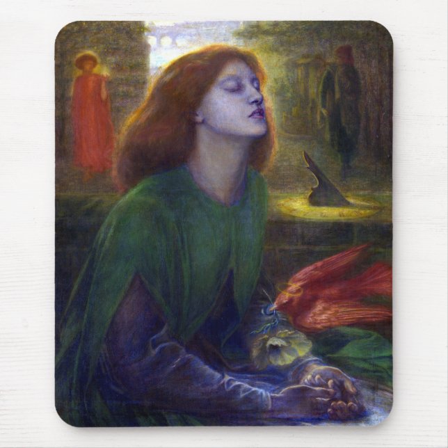 Tapis De Souris Dante Gabriel Rossetti Beata Beatrix (Devant)