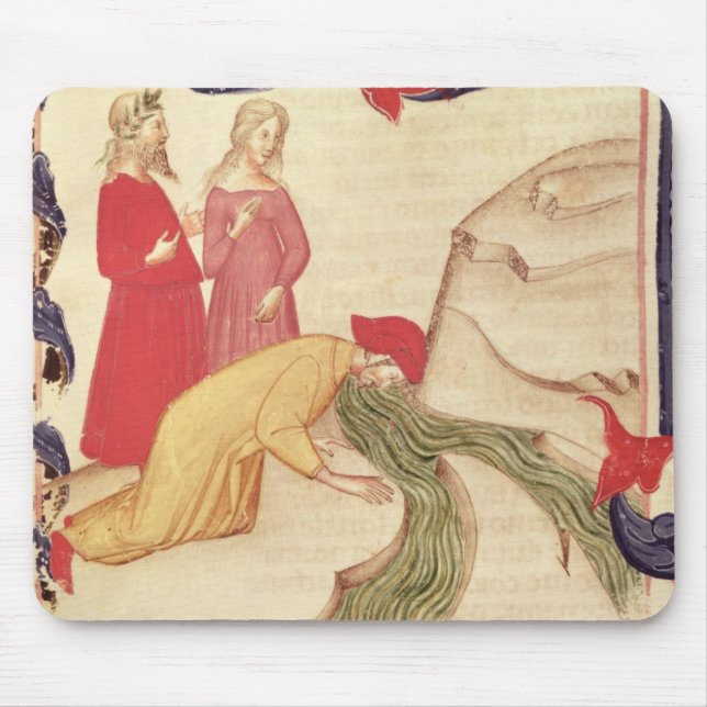 Tapis De Souris Dante s'épurant avant d'entrer (Devant)