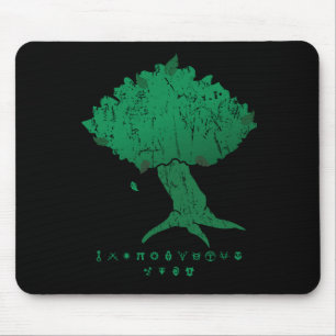 Tapis De Souris DAoC Hibernia et emblèmes Mousepad de classe