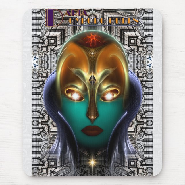 Tapis De Souris Daria Cyborg Queen Tech (Devant)