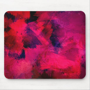 Tapis De Souris Dark Red and Purple Bold & Modern Abstract