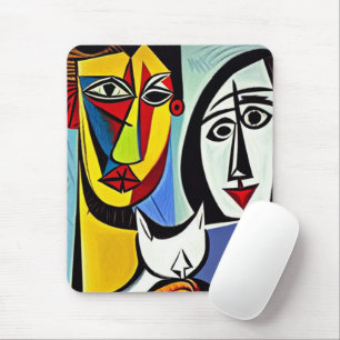 Tapis de souris d'art abstrait