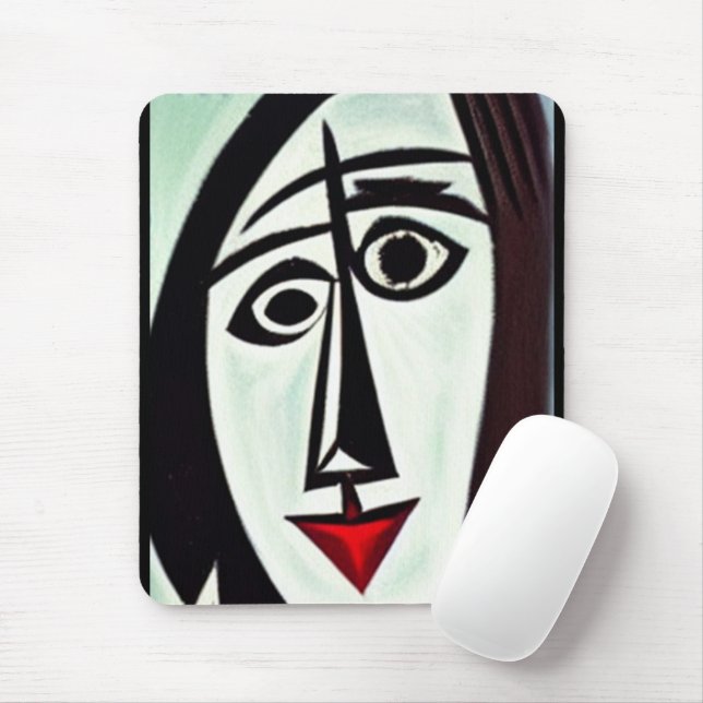 Tapis de souris d'art abstrait (Avec souris)