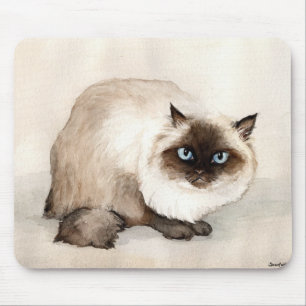 Tapis de souris d'art "de chat de Hymalan"
