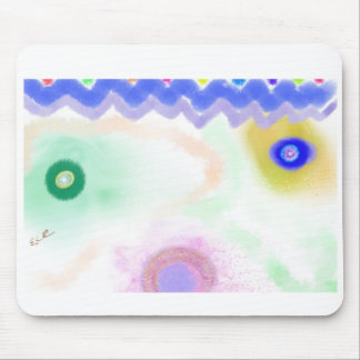 Tapis de souris d'art impressionniste Galaxies pas