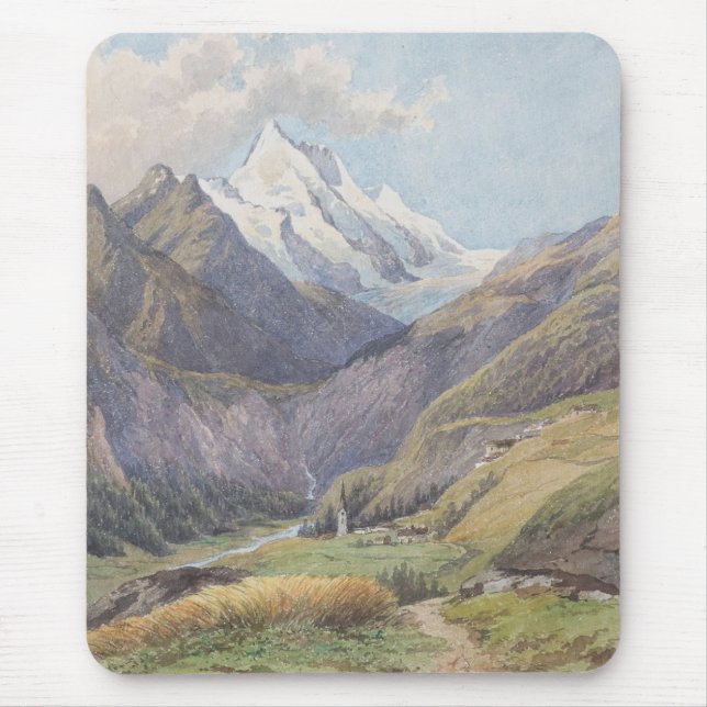Tapis De Souris Das Mölltal mit dem Großglockner - Carl Lafite (Devant)