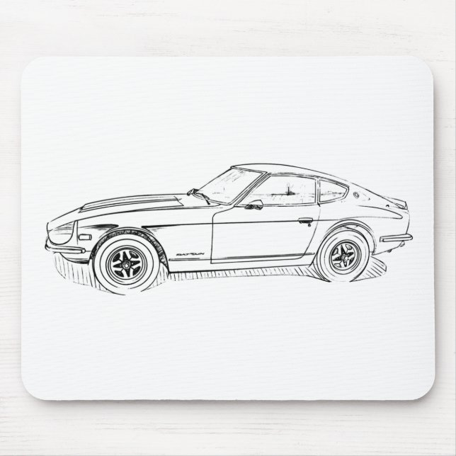 Tapis De Souris Datsun 240Z (Devant)
