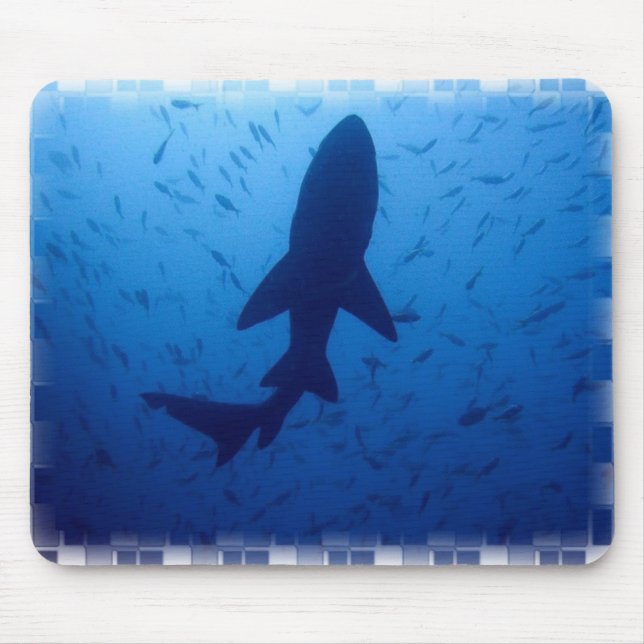 Tapis de souris d'attaque de requin (Devant)