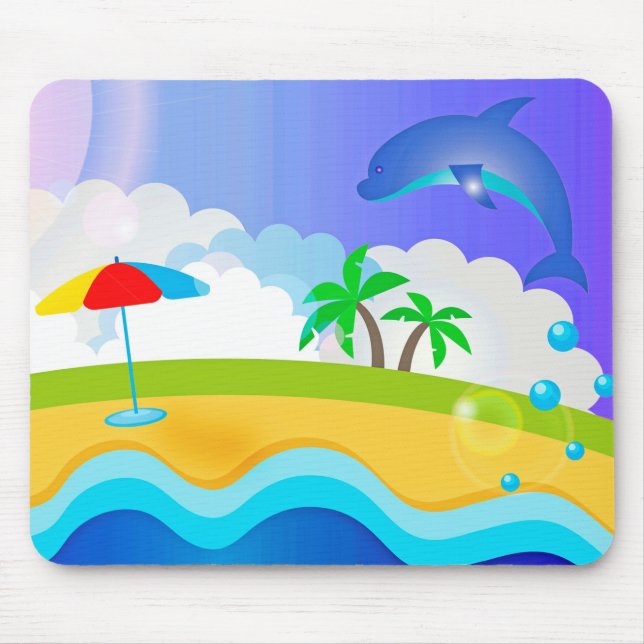 Tapis De Souris Dauphin (Devant)