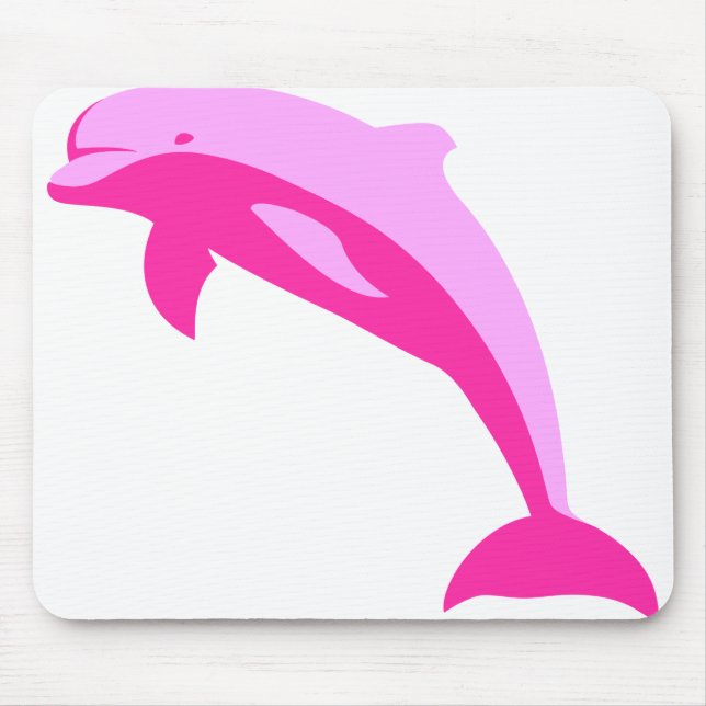 Tapis De Souris Dauphin rose (Devant)