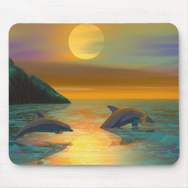 Tapis De Souris Dauphins (Devant)