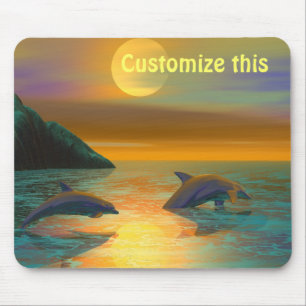 Tapis De Souris Dauphins