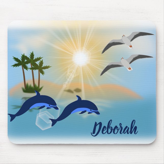 Tapis De Souris Dauphins (Devant)