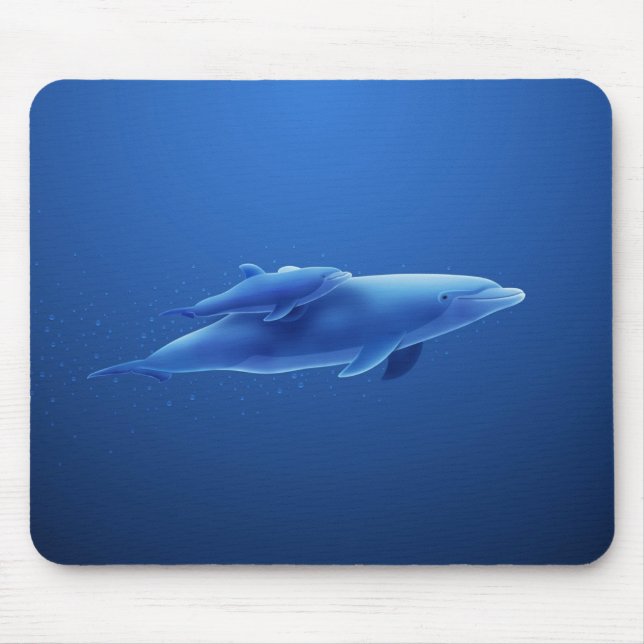 Tapis De Souris Dauphins (Devant)