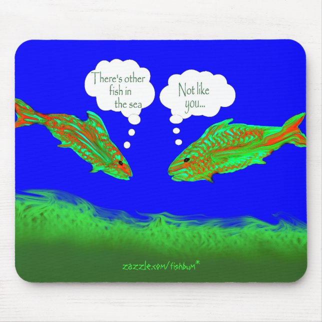 Tapis De Souris D'autres poissons dans le mousepad de mer (Devant)