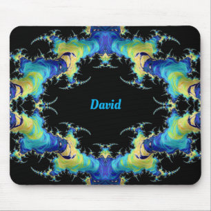 Tapis De Souris DAVID ~ Étrange motif 3D ~ Personnalisé