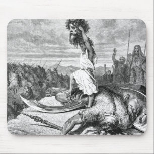 Tapis De Souris David Slay Goliath De Gustave Dore 1886