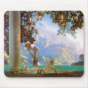 Tapis De Souris Daybreak - par Maxfield Parrish