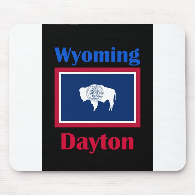 Tapis De Souris Dayton Wyoming (Devant)