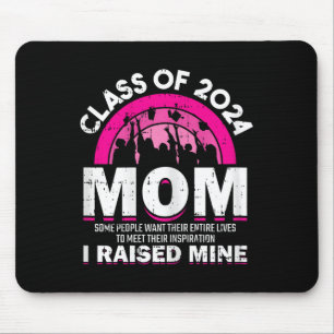Tapis De Souris De 2024 Maman Graduation Famille Mama Diplômée Fem