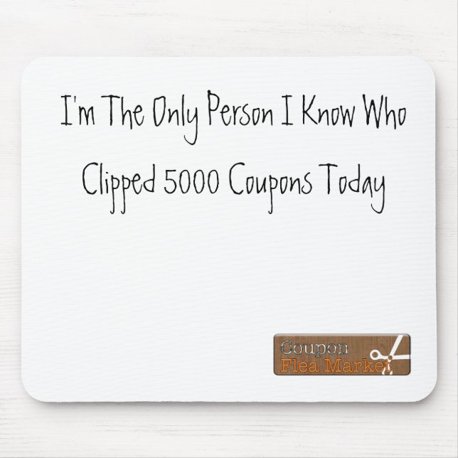 Tapis de souris de 5000 bons (Devant)
