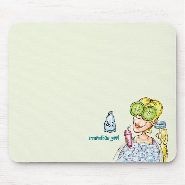 Tapis de souris de Bath de glace (Devant)
