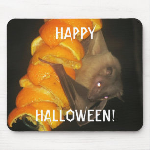 Tapis de souris de batte de Halloween