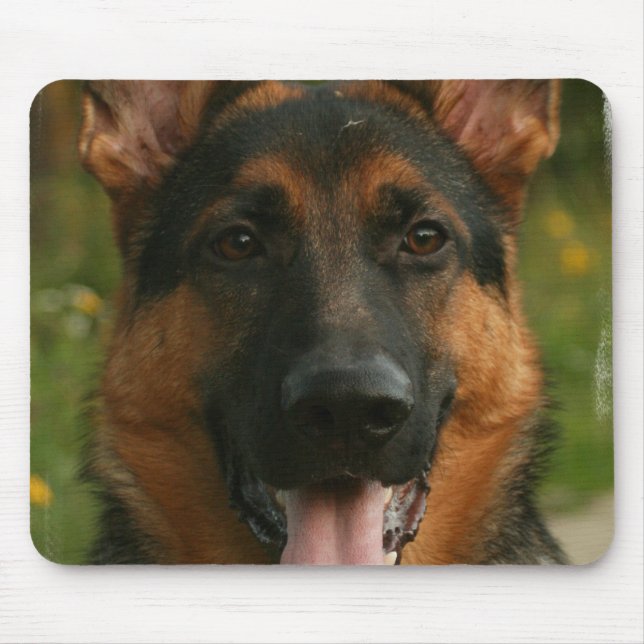 Tapis de souris de berger allemand (Devant)