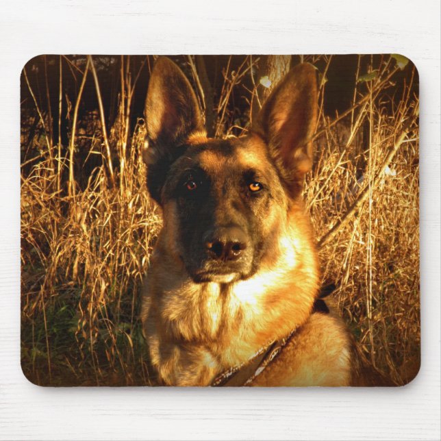 Tapis de souris de berger allemand (Devant)