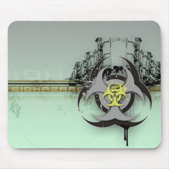 tapis de souris de biohazard (Devant)