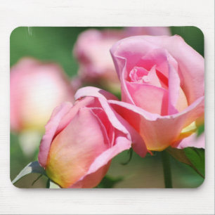 Tapis de souris de bourgeon de rose de rose