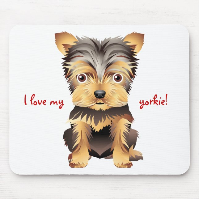 Tapis de souris de cadeau de chien de jouet de (Devant)