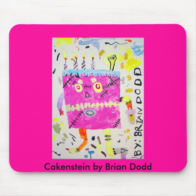 Tapis de souris de Cakenstein par Brian Dodd (Devant)