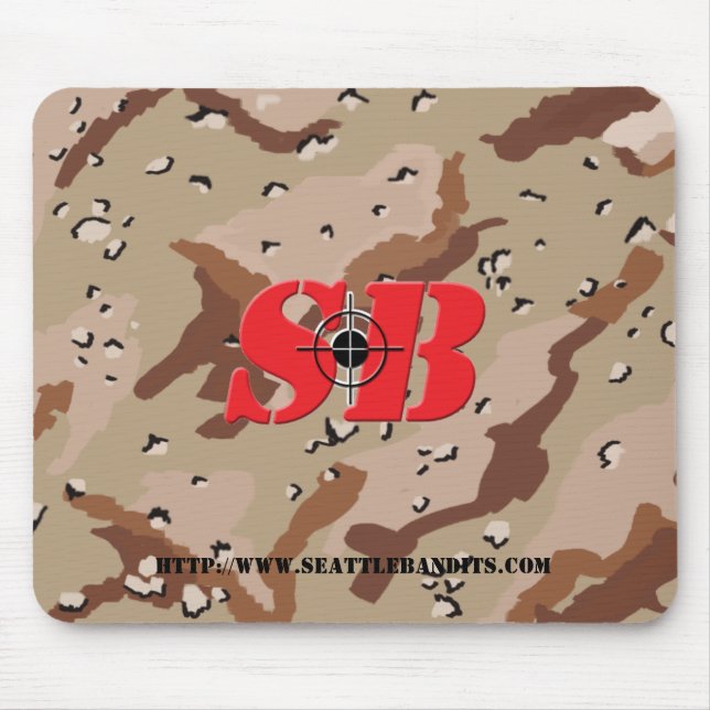 Tapis de souris de Camo de SB (Devant)