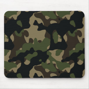 Tapis de souris de camouflage - non étiquette