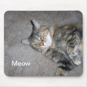 Tapis de souris de chat de ragondin du Maine