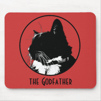 Tapis de souris de chat de smoking