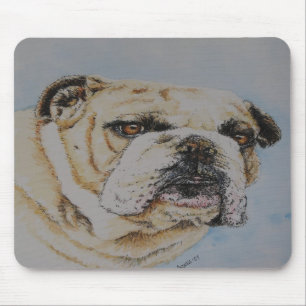 Tapis de souris de chien de Taureau