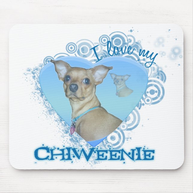 tapis de souris de chiweenie (Devant)