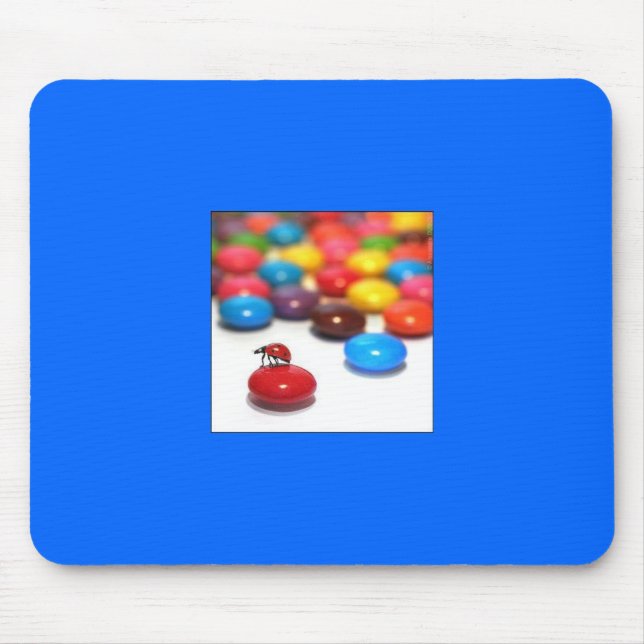 Tapis de souris de coccinelle (Devant)