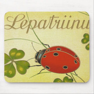 Tapis de souris de coccinelle de Lepatriinu
