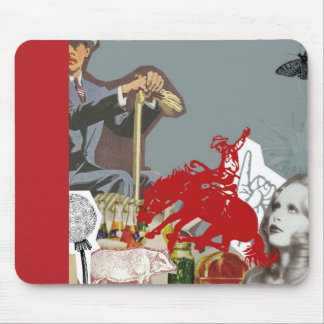 Tapis de souris de collage