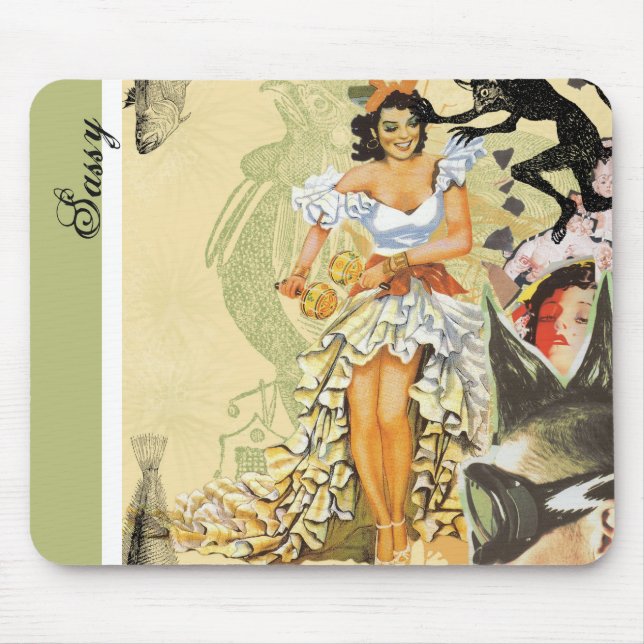 Tapis de souris de collage (Devant)